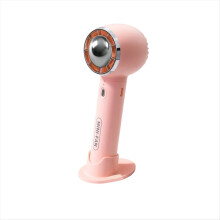 Portable Mini Fan with USB Charging Silent Operation for Office Student Use Handheld Air Cooler Ideal for Camping Pink