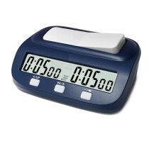 Orologio per scacchi, timer per giochi da tavolo, timer digitale portatile per scacchi con funzioni di ritardo