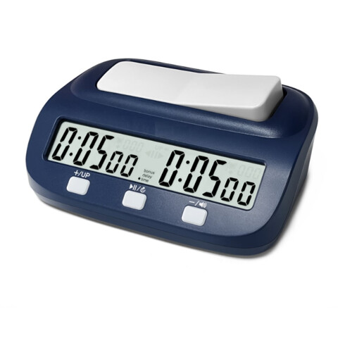 Chess Clock, Board Game Timer, Portable Digital Chess Timer with and Delay Features