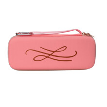 Stethoscope Storage Box Multifunctional Travel Carrying Case with Mesh Bag Hard Drive Pen Medical Organizer Pink