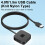 Lettore di impronte digitali cablato per lettore di impronte digitali Hello Touch ID e hub USB Reader Scanner Module B 6