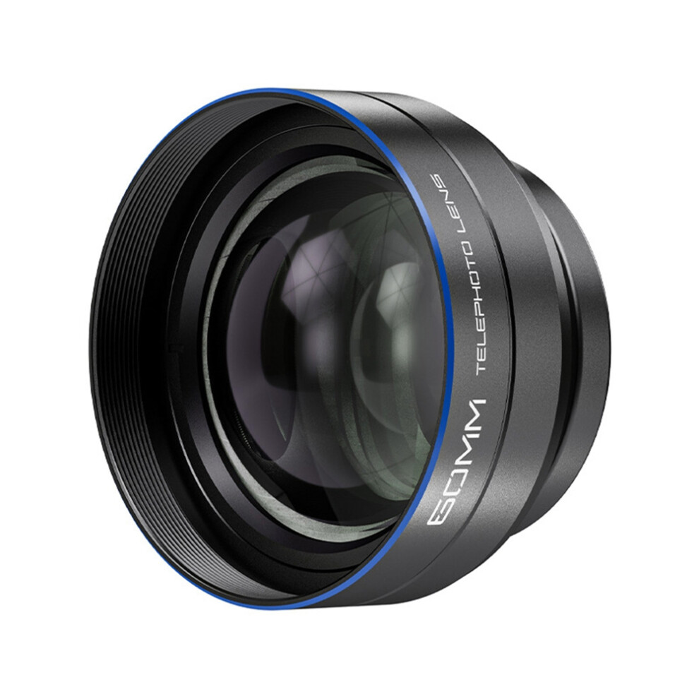 Hd 60Mm Telephoto Lens For Smartphones 17Mm Thread Lens Backplate 58Mm Filter Interface 1.7X Magnification 4852423522210