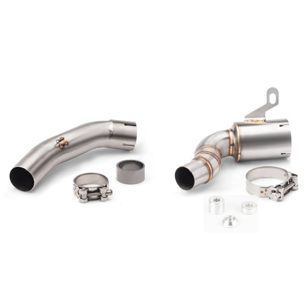 For 125 250 390 Adventure Rc390 2020 - 2023 Motorcycle Exhaust System Modified Muffler Moto 51Mm Middle Link Pipe 4852957150279