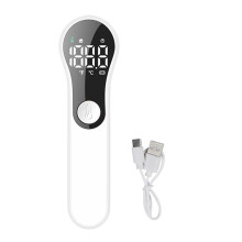 Temperature Gauge for Adults, Infrared Touchless Thermometer, Digital 2-in-1 Forehead and Object Measuring Device