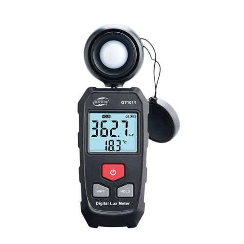 Digital Lux Meter Auto Range LU FC Unit Data Storage Luxmeter Light Meter Illuminometer 200000Lux