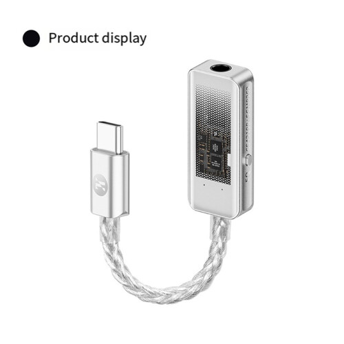Φορητός Ενισχυτής Ακουστικών JM98MAX CS43198 32bit 384kHz DSD256 USB-C σε 3.5mm Type-C AMP 2