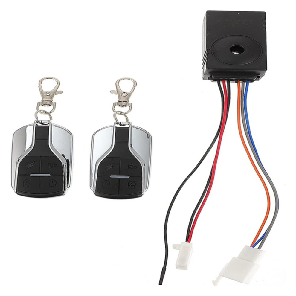 36V-72V Electric Car Anti-Theft Alarm Scooter Horn Alarm Scooter Remote Control And Lock Accessories 4852957160193