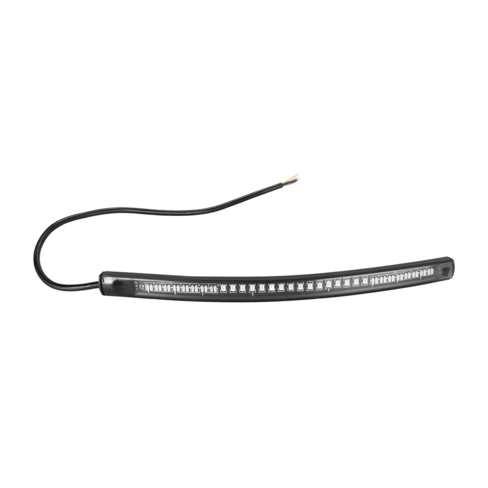 Universal Led Strip Tail Brake Stop Turn Signal 48Led 7.68" Flexible Led For Motorcycle Light 4852957170130