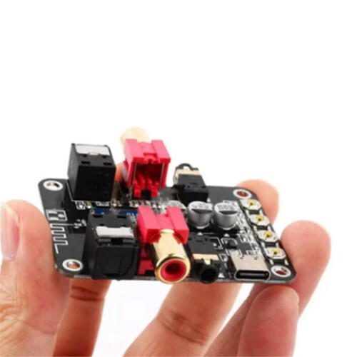 Optical Fiber Coaxial Audio Transmitter Receiver Bluetooth 5.0 Audio Power Amplifier Wireless Module for Computers 1