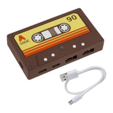 4 Ports USB Hub Dock Station Expansion Splitter High Speed Network Switch Converter Ethernet Splitter Multi USB Splitter