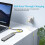 Hub USB-C Type-C Splitter Docking Station 4K - Compatibile con USB3.0 PD SD/TF per laptop 5