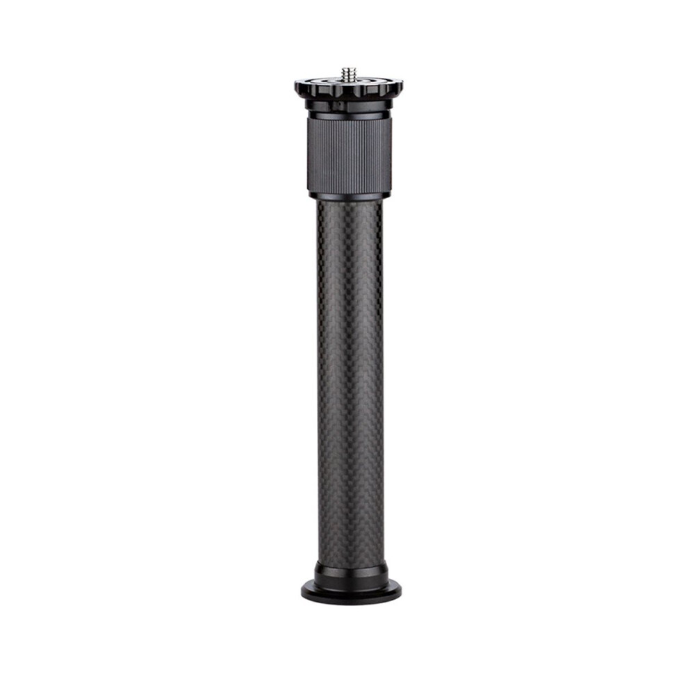 Extendable Carbon Fiber Tripod Extension Pole 2-Section Rod Max Height 32Cm/12.6In 1/4 Inch Screw For Tripods & Monopods 4852957181990