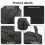 For /S1 Pro+ Speaker Travel Carrying Case with Shoulder Strap Portable Storage Bag Protective Case 4