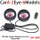 6 Mode Dual-Devil'S Eye Electronic Eye Headlight Display Screen DIY Kit for Toy/Doll/Robot/Car/Motorcycle 2