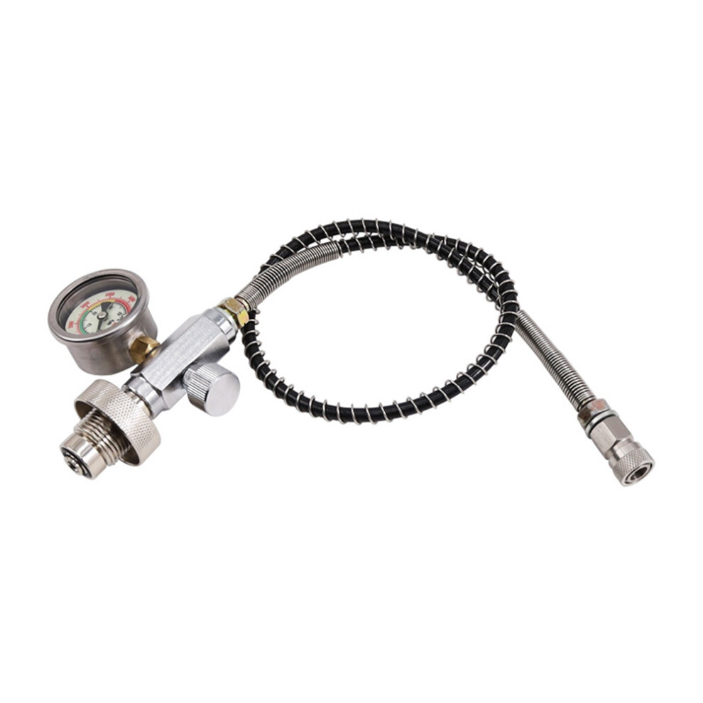 New Upgrade HPA Fill Station Charging Adaptor From Scuba Tank W/Din 232/300Bar Connector for PCP Air Refill