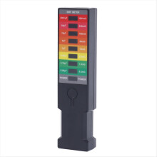 Ručný detektor elektromagnetického žiarenia, čítačka EMF, tester, monitor magnetického poľa s batériou