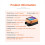 T1 Mini Hand Held Expiry Date Portable Handheld Coding Machine Tij Thermal Inkjet Printer Bright Orange 5