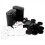 Classic Board Game with Leather Case Folding Board,Gift Package,Portable Travel Strategy Backgammon Set for Adults 6