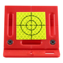 Angle Measurement Plaquette with Reflectors 40 X 40 mm for Total Station, Mini Prism ,OPTICAL PRISM