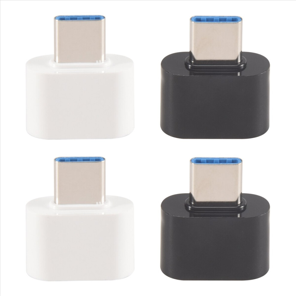 Usb C To Adapter, 3.0 Otg Female Usb-C Male Compatible For Macbook Pro, Samsung Galaxy 4851586993813