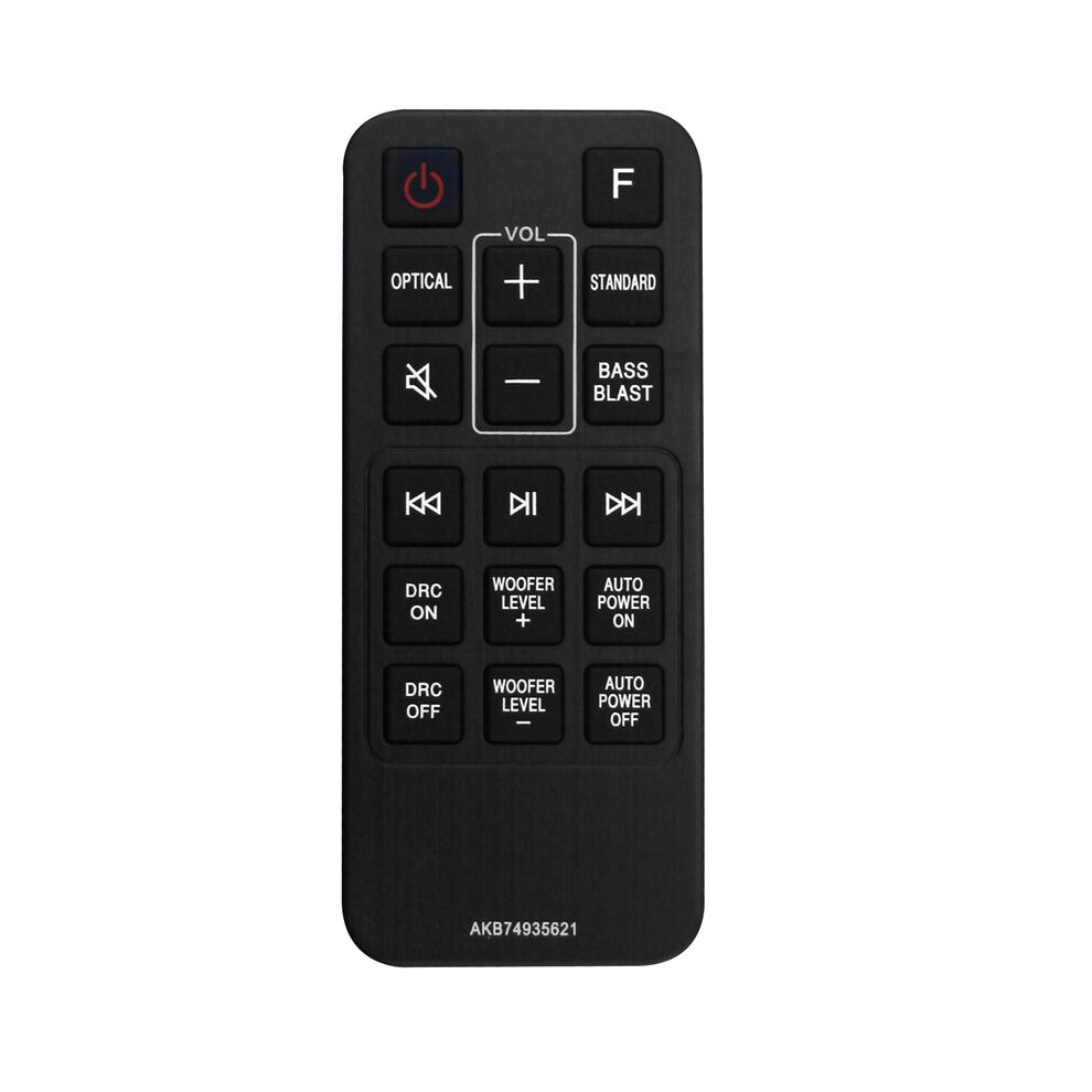 Replace Akb74935621 Remote Control For Lg Sound Bar Sj2 Sj2.aeusllk Sj2.deusllk 4851586921236