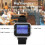 Wireless Calling System 5 Table Call Button Transmitters 1 Watch Pager, Restaurant Waiter Service Bell Buzzer C 4