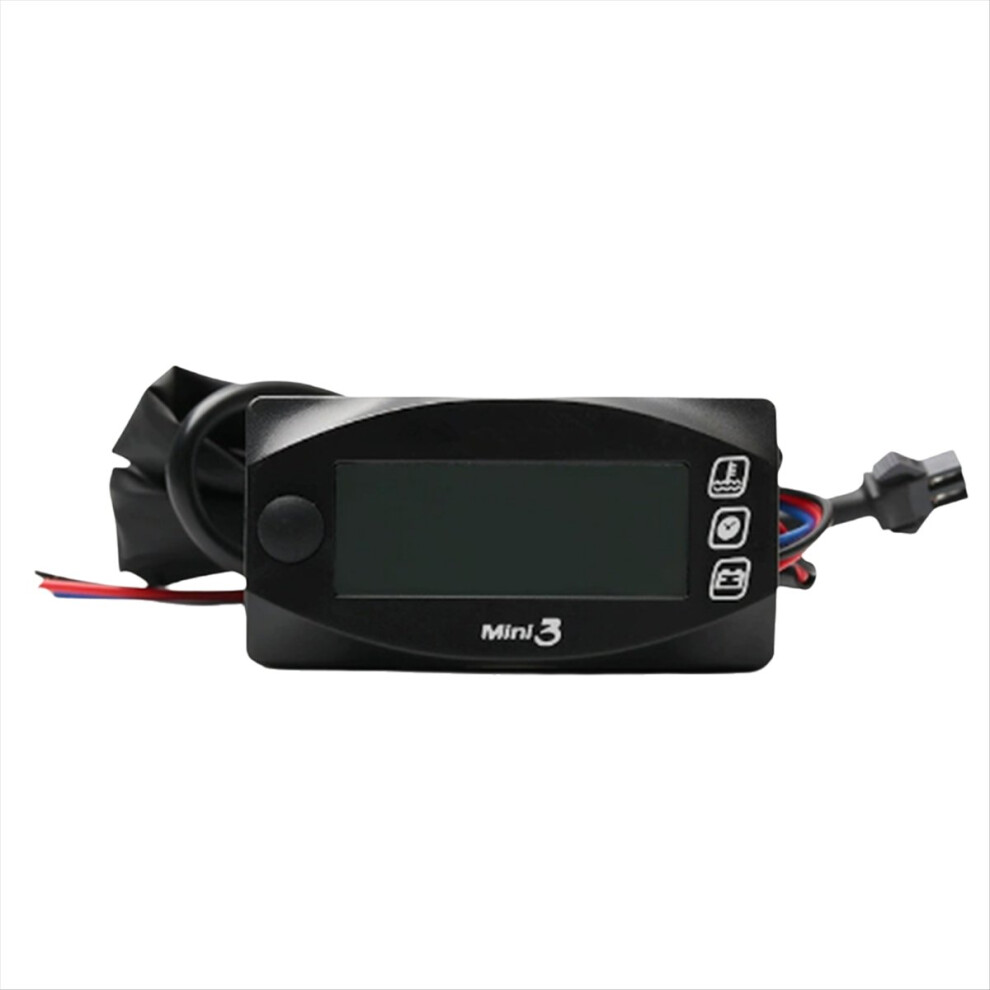Motorcycles Water Temperature Voltmeter Time Display Mini LED Digital Instrument Motorcycles Accessories-image-OPC-PN89DPW-NEW
