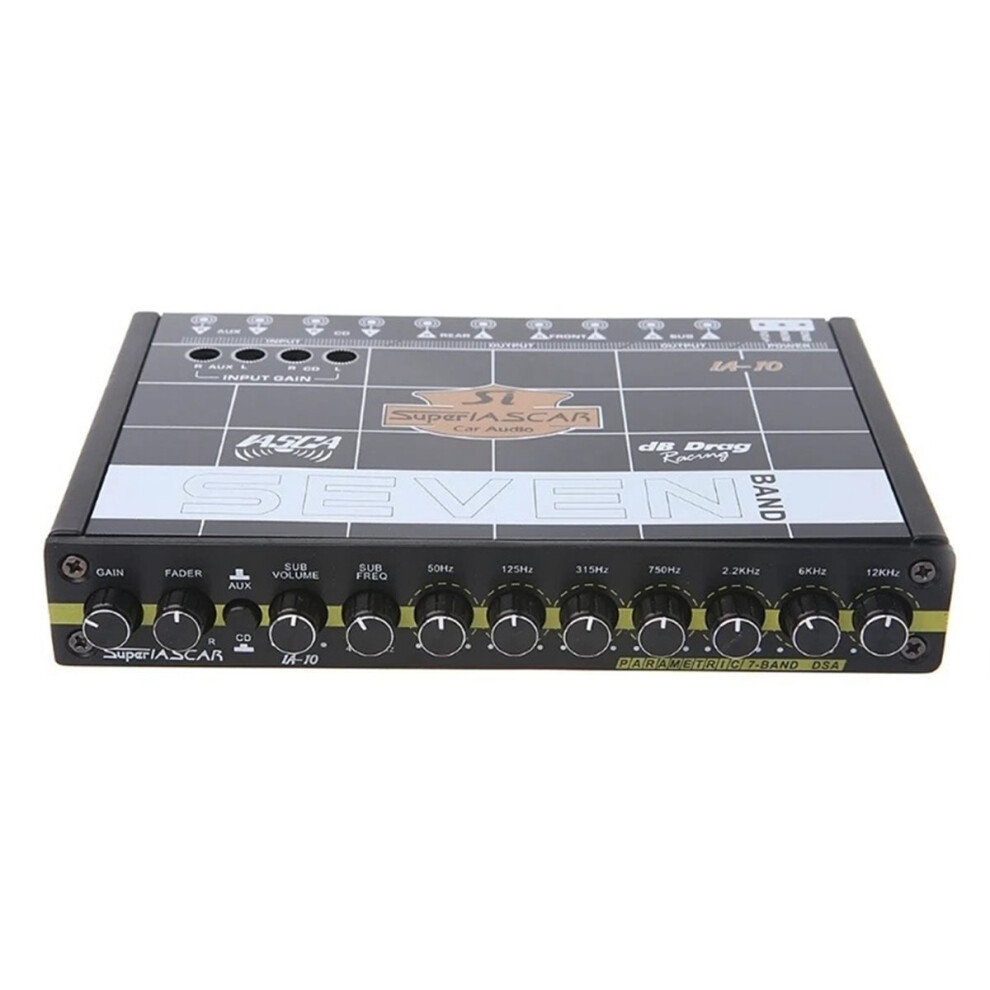 Car Audio 7 Band Equalizer Car Amplifier EQ Equalizer Class Fever Audio Car Tuner Universal-image-OPC-PN89FJQ-NEW