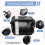 Locking Lid Replacement for Blender 72oz XL Pitchers, Replacement Square Top Cover for BL610 BL710WM BN701 4