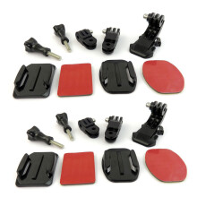 2X 9 in 1 Helmet Front Side Quick Clip Mount Kit for Hero 6 5 4 3 2 Session