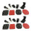 2X 9 in 1 Helmet Front Side Quick Clip Mount Kit for Hero 6 5 4 3 2 Session 1