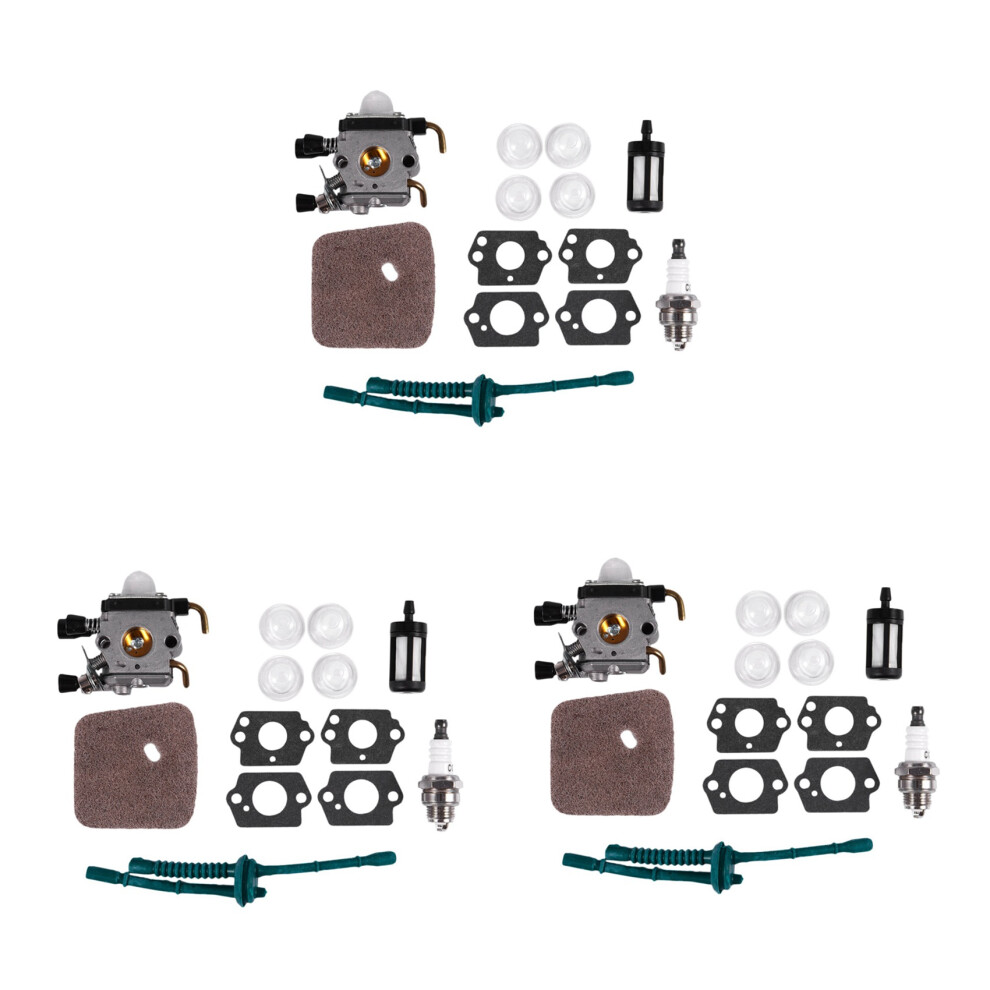 3X Carburetor For Fs80 Carburetor - Fc55 Fc75 Fc85 Fs310 Fs38 Fs45 Fs45c Fs45l Fs46 Carburetor (Fs80) 4852767897043