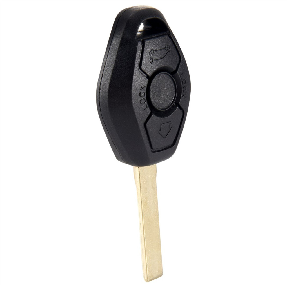 Remote Key Shell 3 Button 315Mhz For E81 E46 E39 E63 E38 E83 E53 E36 E85 Black 4852767884890