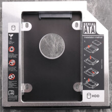 2X 2Nd HDD SSD Hard Drive Tray Replacement for T420 T430 T510 T520 T530 W510 W520 W530