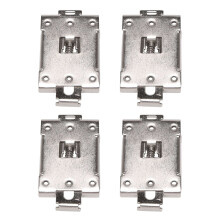 4x DIN-Schienen-Montagehalterung Geräteschrank G3NE G3NA Elektro für SSR R99-12 Lamellen