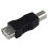 3x USB Typ A Buchse auf USB Typ B Stecker Adapter 4
