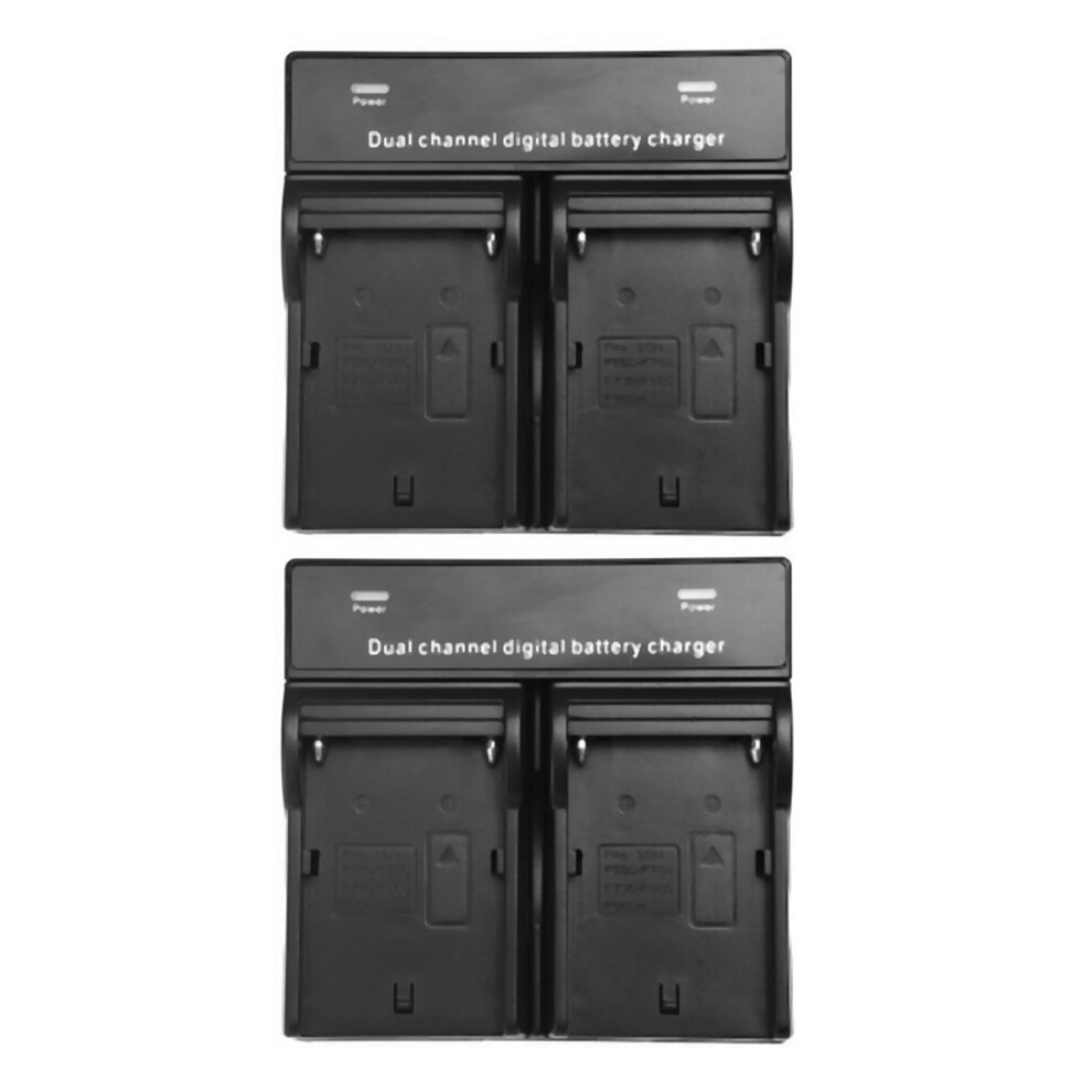 2X Dual Channel Battery Charger For Np - F970 F750 Qm91d Fm50 Fm500h Fm55h F960 Battery 4852767803945
