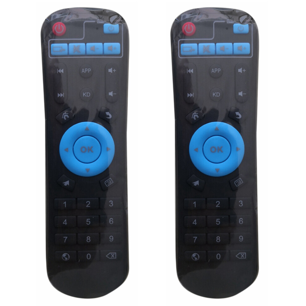 2X Ir Remote Control For T95max T9 T95z Plus Max Android Tv Box 4852767808933