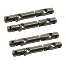 4PCS Upgrade Metal Driving Shaft for 1/16 B14 B14K B16 B16K MN90 MN90K MN91 RC Car Parts Crawlers Truck,Titanium
