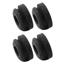 4-teiliges Set oberer Isolierhalterungen für Kühler, Gummibuchsen, schwarz, passend für Accord 74173-SJ4-000