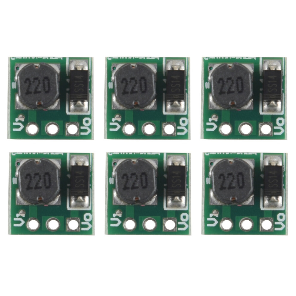 10X 0.9-5V To 5V Dc-Dc Step-Up Power Module Voltage Boost Converter Board 1.5V 1.8V 2.5V 3V 3.3V 3.7V 4.2V To 5V Green 4852767800531