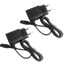 2X Suitable for QP2520 Shaver, A00390 Charger Power Cord Adapter EU Plug
