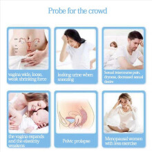 2X Vaginal Probe Electrodes for Pelvic Floor Exerciser Incontinence Use with TENS/EMS Machines Therapy Exerciser