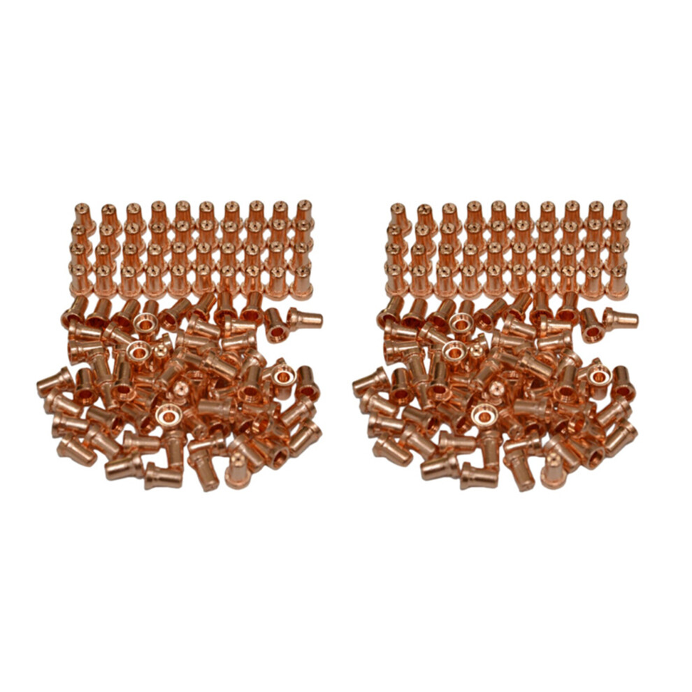 200Pcs Extended Tips 18866L Plasma Nozzles For 40 Pt-31 Cutter Welding Supplies 4852767817645