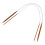 2X 11 Sizes 2.0mm-5.0mm 40 cm Bamboo Circular Needles 3