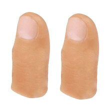 10Pcs Simulation Finger Sleeve Fake Thumb Tip Finger Magic Prank Trick Prop Toys Finger Trick Props Toy Party Supply