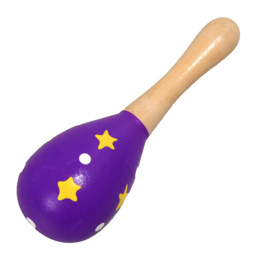 2X Drevená detská hračka Maracas 2