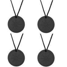 4X New Anti Radiation Shield EMF Protection Negative Ion Balance Energy Necklace Pendant