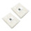 2X Χειροποίητο βαμβακερό νήμα Monks Cloth Punch Needle DIY ύφασμα κεντήματος 67X50cm 1