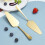 Golden Cake Pie Server, Wedding Cake Knife and Server Set,4 Pieces 2